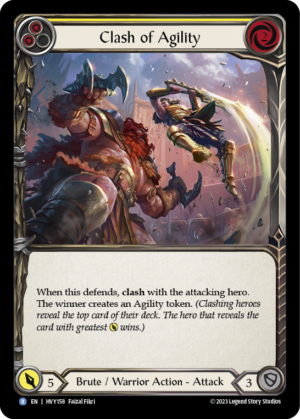 Clash of Agility (HVY158)
