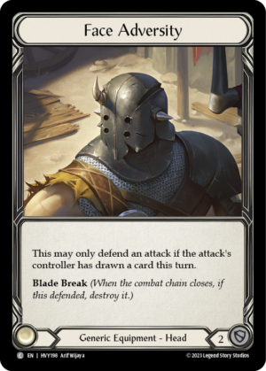 Face Adversity (HVY198)