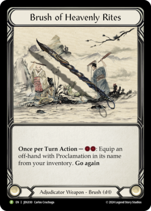 Brush of Heavenly Rites (JDG030)
