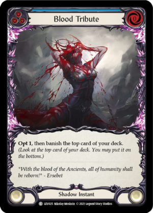 Blood Tribute (LEV025)