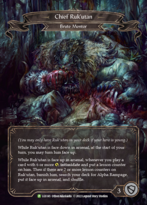 Chief Ruk’utan (LGS145)