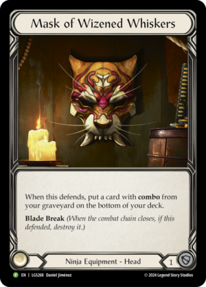Mask of Wizened Whiskers (LGS268)