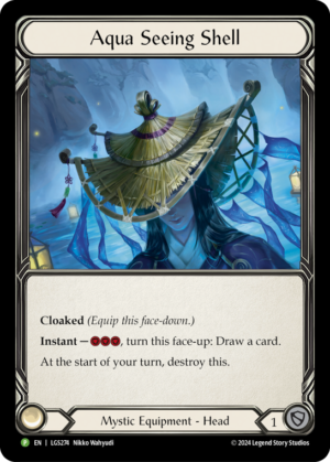 Aqua Seeing Shell (LGS274)