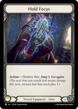 Hold Focus (LGS319)