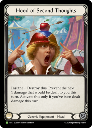 Hood of Second Thoughts (LGS320)