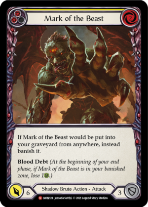 Mark of the Beast (MON124)