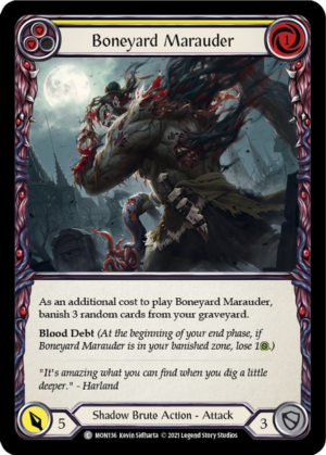 Boneyard Marauder (MON136)
