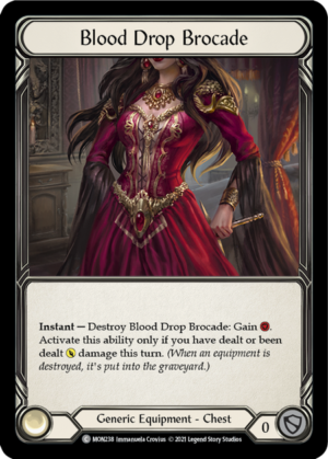 Blood Drop Brocade (MON238)