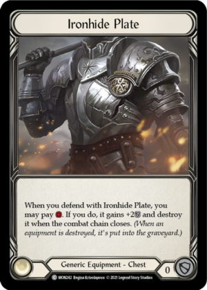 Ironhide Plate (MON242)
