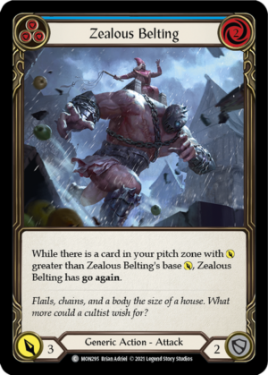 Zealous Belting (MON295)