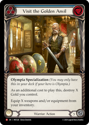 Visit the Golden Anvil (MST226)