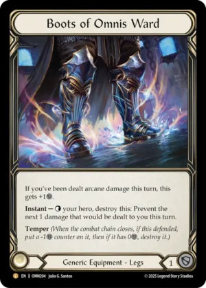 Boots of Omnis Ward (OMN204)