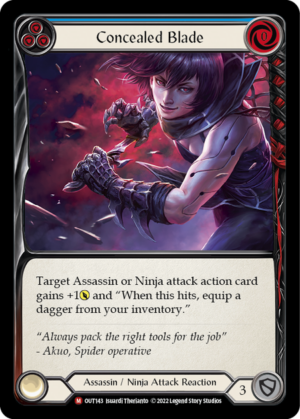 Concealed Blade (OUT143)