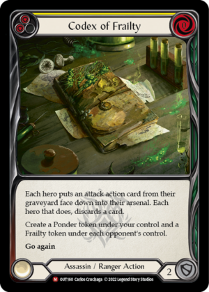 Codex of Frailty (OUT160)