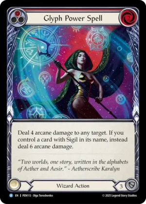 Glyph Power Spell (PEN113)