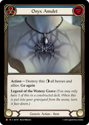 Onyx Amulet (SEA191)