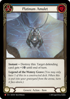 Platinum Amulet (SEA194)