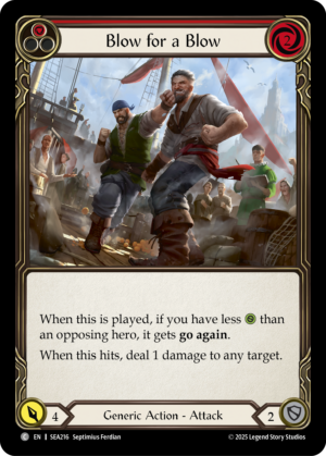 Blow for a Blow (SEA216)