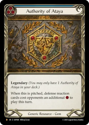 Authority of Ataya (SUP000)