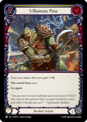 Villainous Pose (SUP121)