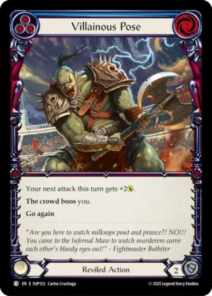 Villainous Pose (SUP122)