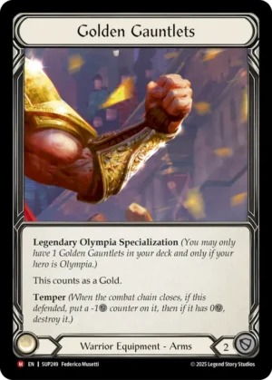 Golden Gauntlets (SUP249)