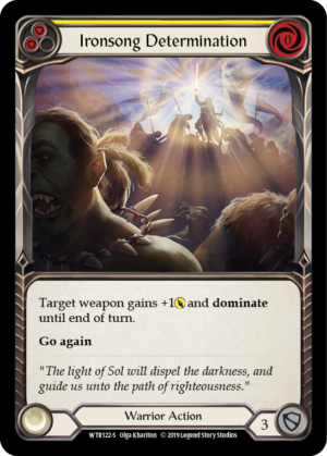 Ironsong Determination (WTR122)