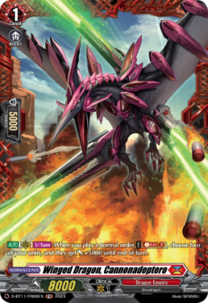 Winged Dragon, Cannonadeptero