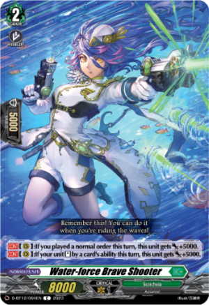 Water-force Brave Shooter Water-force Brave Shooter