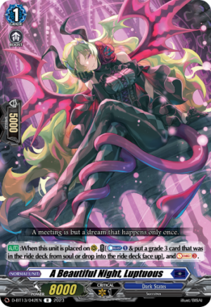 A Beautiful Night, Luptuous (D-BT13/042EN)