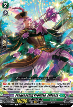 Progressing Promise, Enlaeza