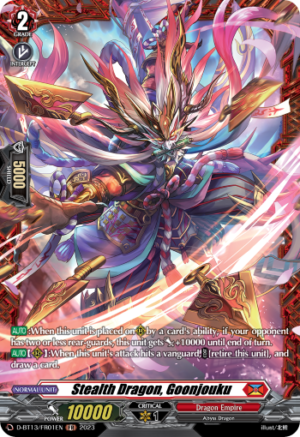 Stealth Dragon, Goonjouku Stealth Dragon, Goonjouku
