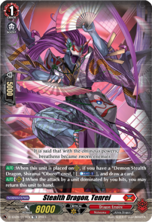 Stealth Dragon, Tenrei