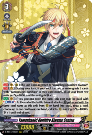Yamanbagiri Kunihiro Kiwame Sentou
