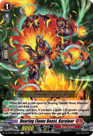 Roaring Flame Beast, Karaleor