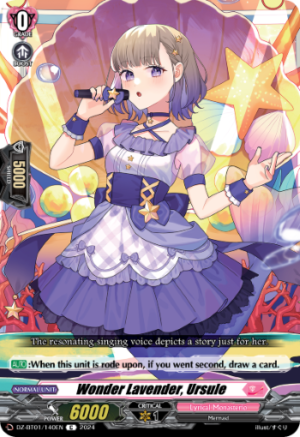 Wonder Lavender, Ursule Wonder Lavender, Ursule