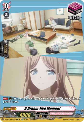 A Dream-like Moment (DZ-BT03/EXP08EN)