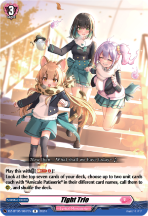 Tight Trio