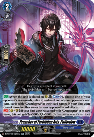 Preacher of Forbidden Arts, Pallordow Preacher of Forbidden Arts, Pallordow