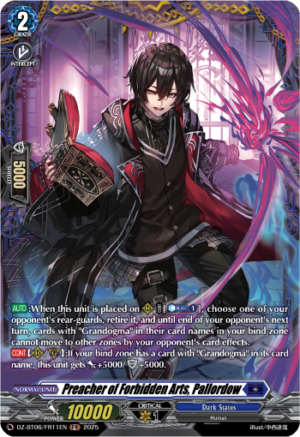 Preacher of Forbidden Arts, Pallordow Preacher of Forbidden Arts, Pallordow