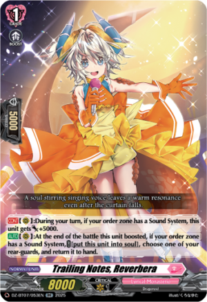Trailing Notes, Reverbera