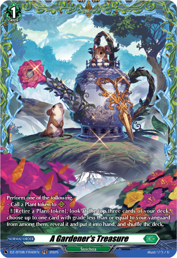 A Gardeners Treasure (DZ-BT08/FR40EN)
