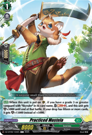Practiced Mustela