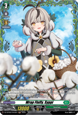 Wrap Fluffy, Syppi
