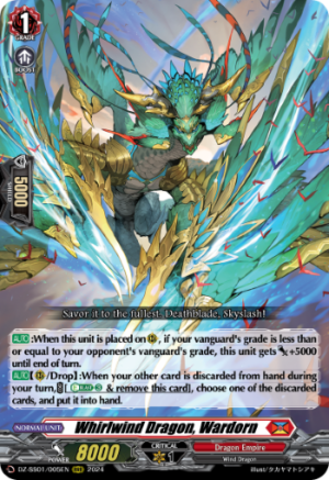 Whirlwind Dragon, Wardorn Whirlwind Dragon, Wardorn