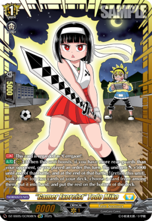"Gamer Exorcist" Todo Miko (DZ-SS05/GCR08EN)