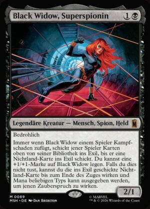 Black Widow, Super Spy (MSH-89)