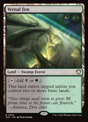 Vernal Fen (SOC-419)