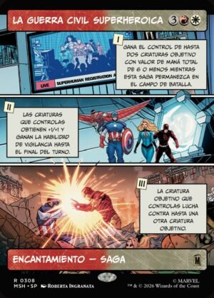 The Super Hero Civil War (MSH-308)