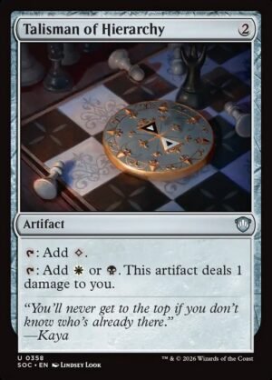 Talisman of Hierarchy (SOC-358)